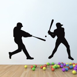 Baseballspillere wallsticker