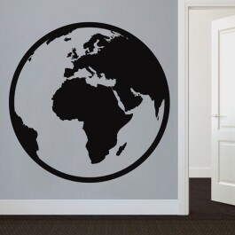 Globus wallsticker
