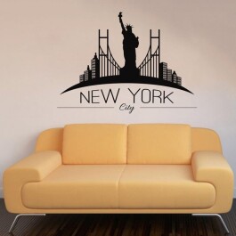 New York wallsticker