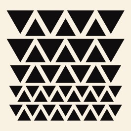 Trekanter wallsticker
