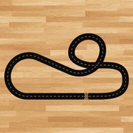 #1 Racerbane wallsticker