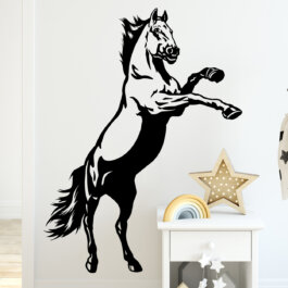 Stejlende hest, heste wallstickers
